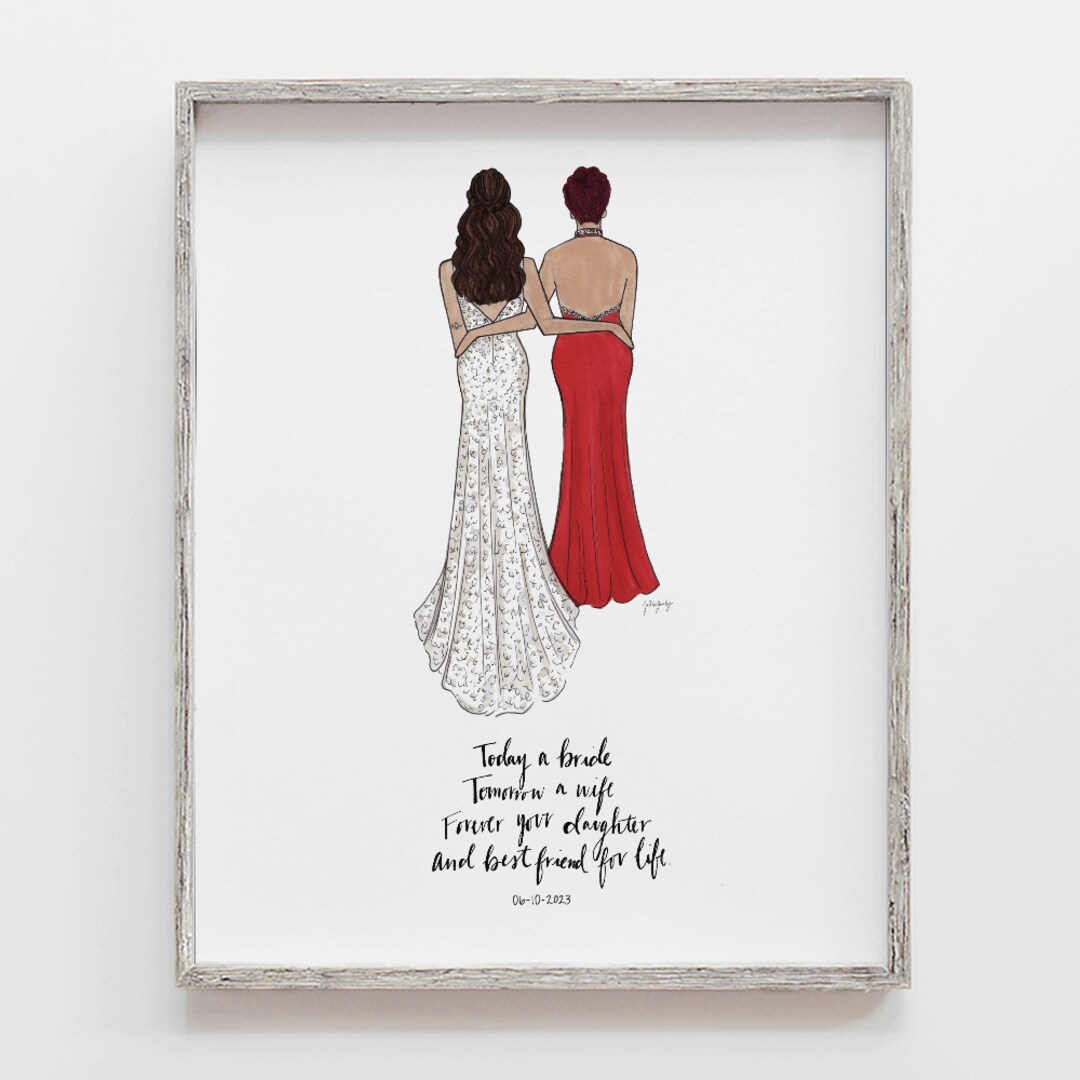 gift for bride at dress fitting Thoughtful Gifts For the Bride (& Bridal Shower Gifts She'll Love) Kennedy Blue